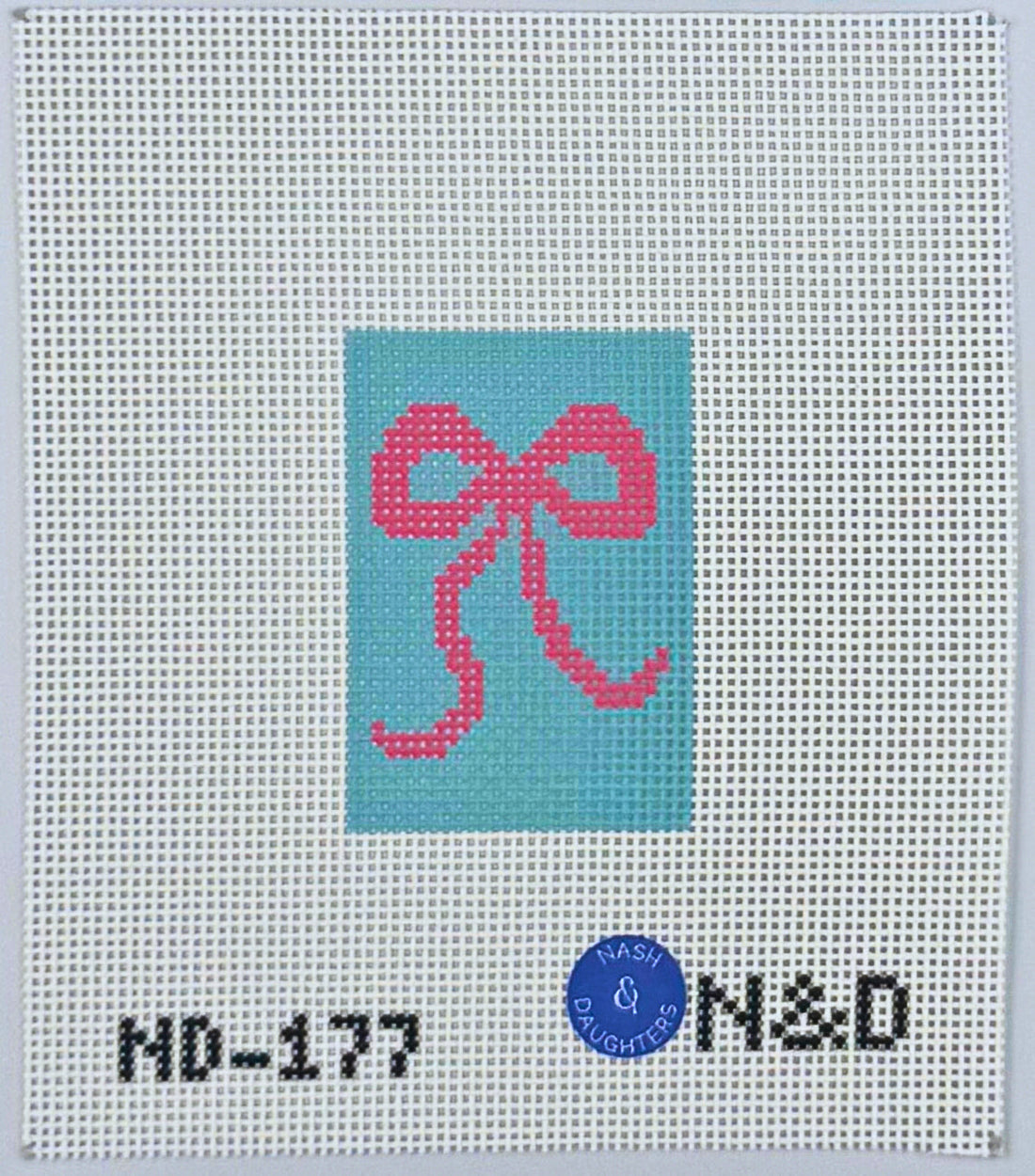 Blue &amp; Pink Bow Luggage Tag
