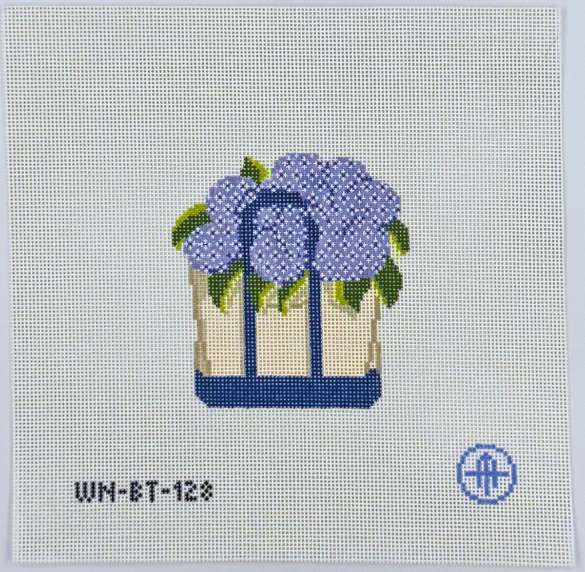 Blooming Hydrangeas Tote - Purple