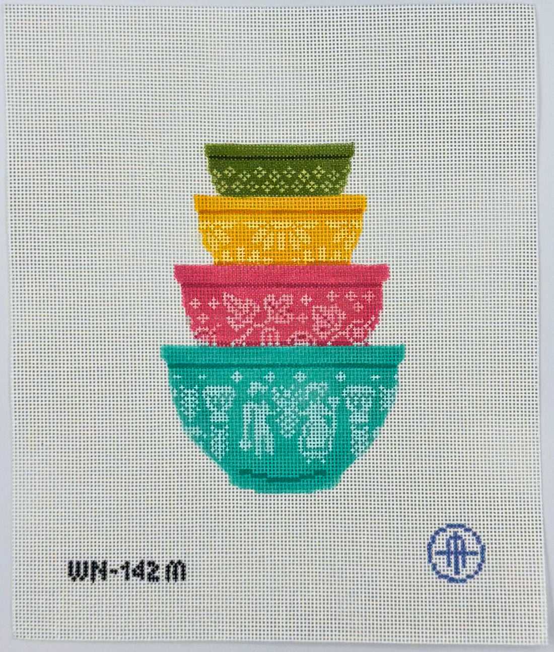 Vintage Mixing Bowls - Multi Print