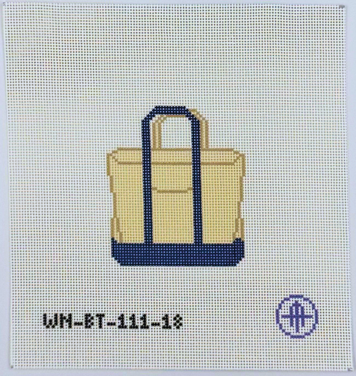 Plain Colored Tote - Blue