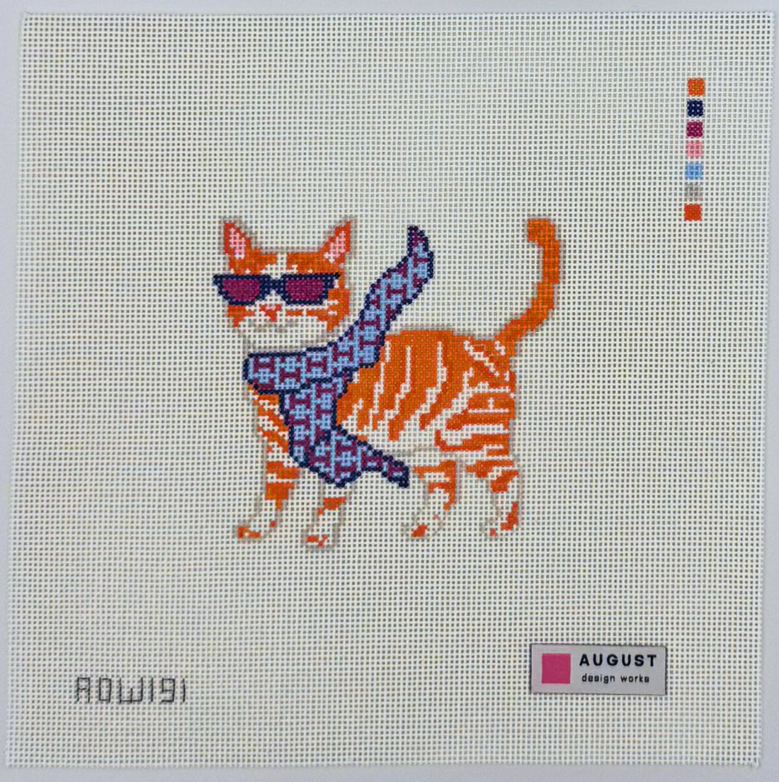 Bougie Orange Tabby Cat