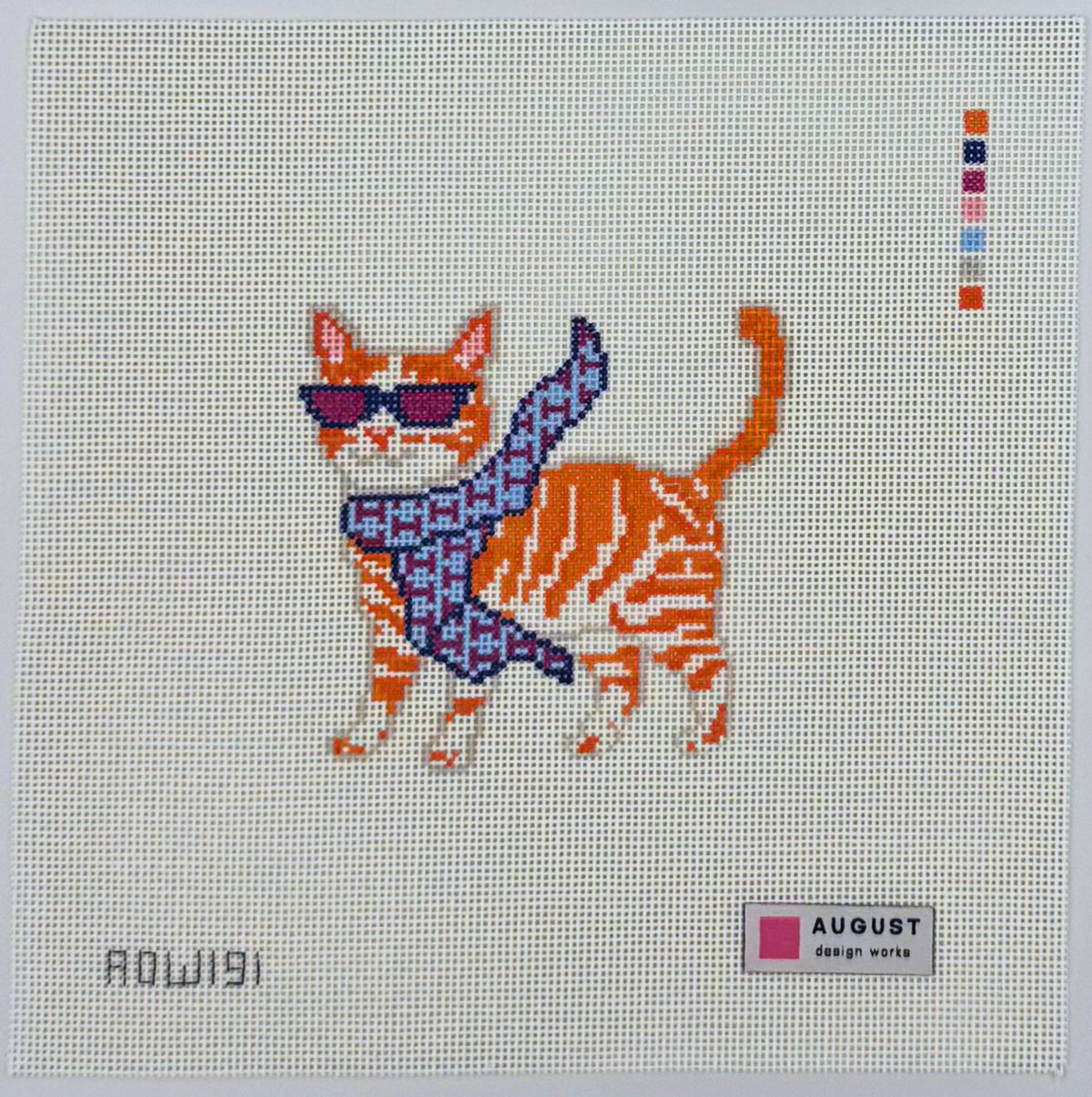 Bougie Orange Tabby Cat