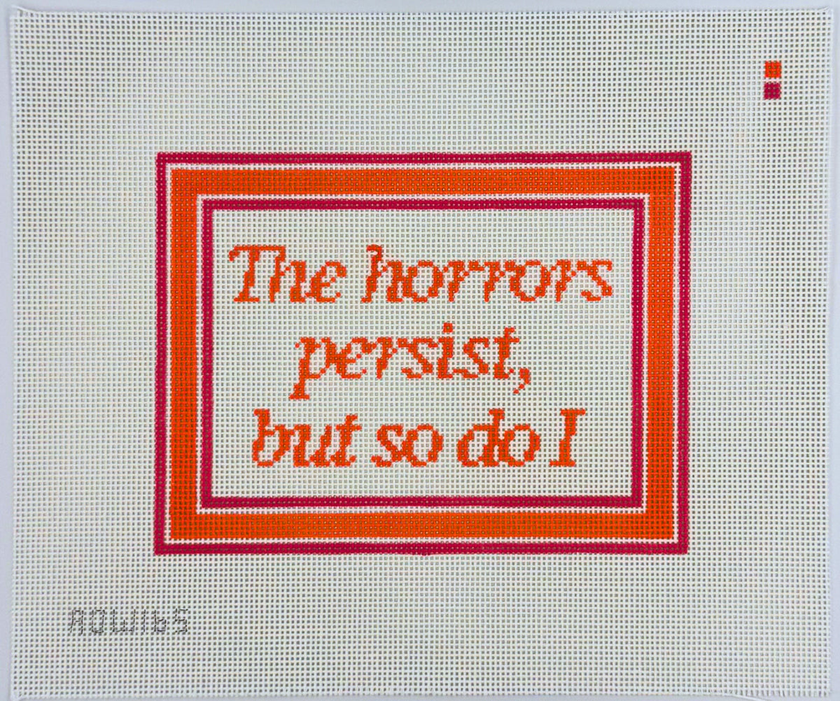 The Horrors Persist, But So Do I - Pink