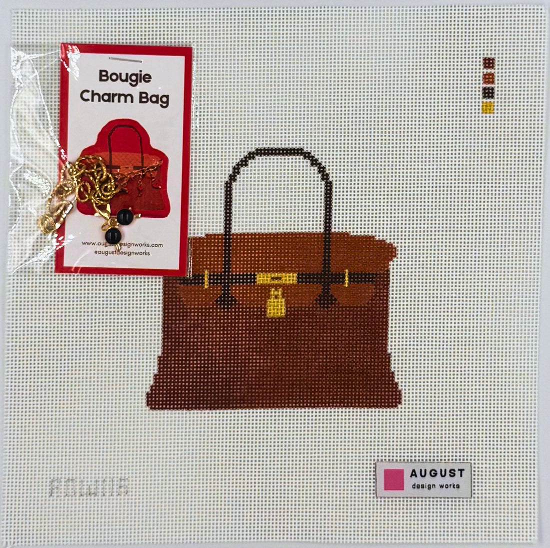 Brown Bougie Charm Bag