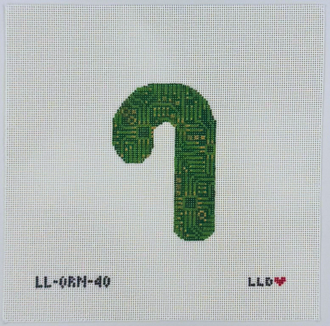 Circuit Board Candy Cane