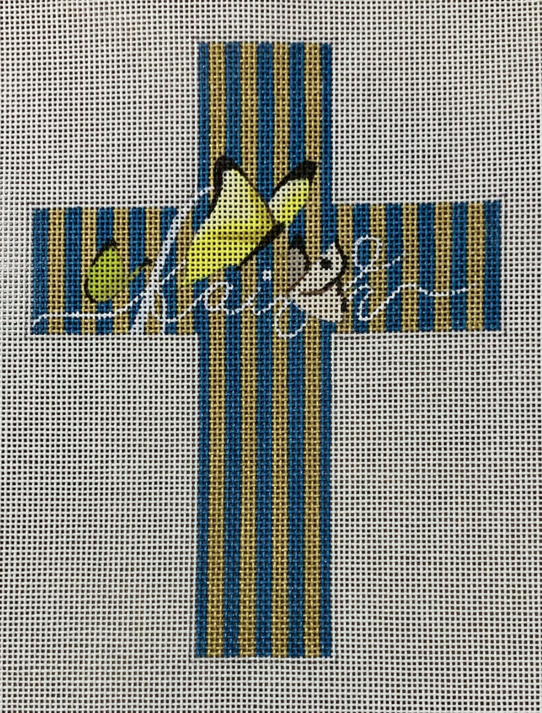 Faith with Butterflies Cross