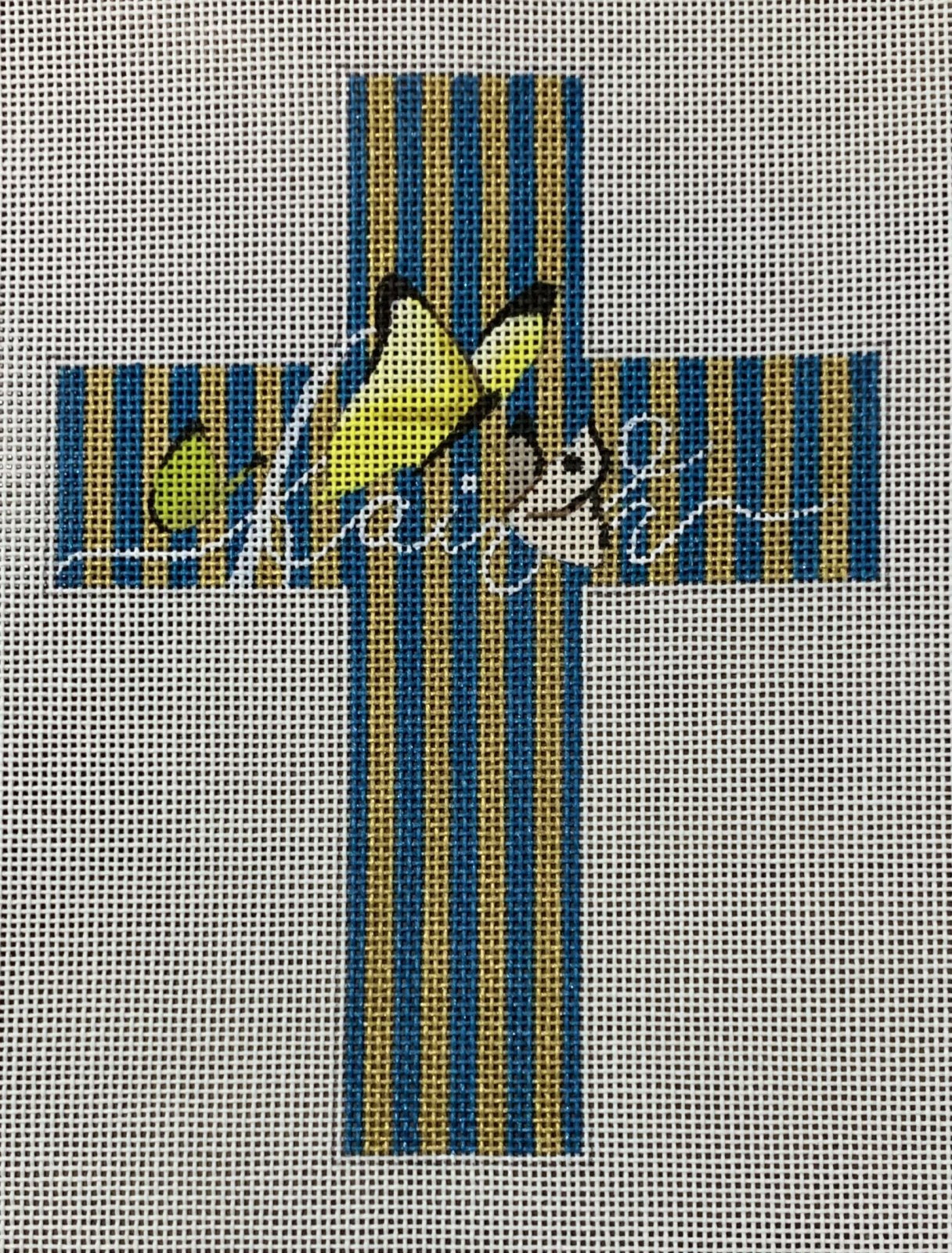 Faith with Butterflies Cross