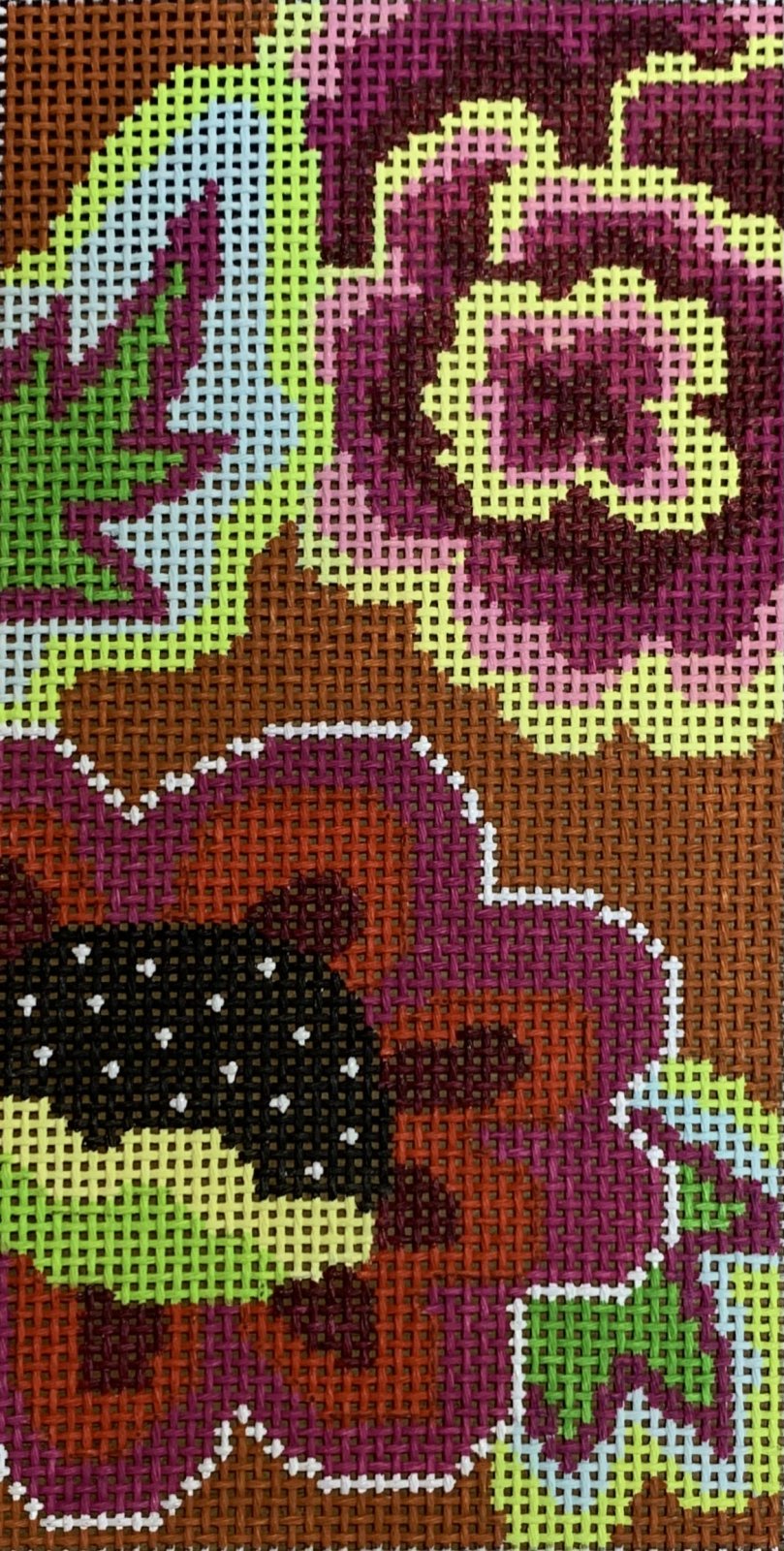 Bright Floral Eyeglass Case
