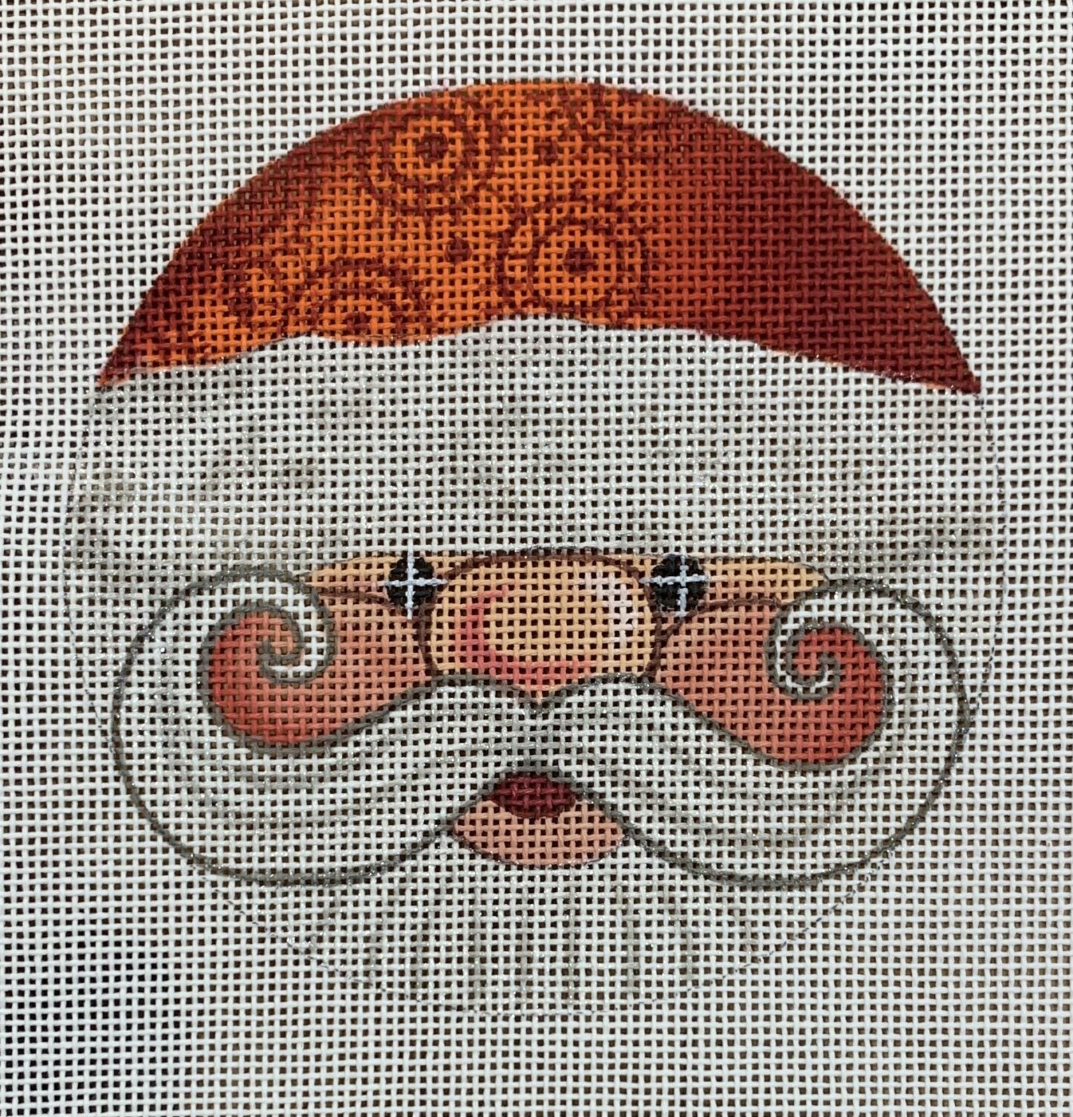 Santa w/ Stars in His Eyes