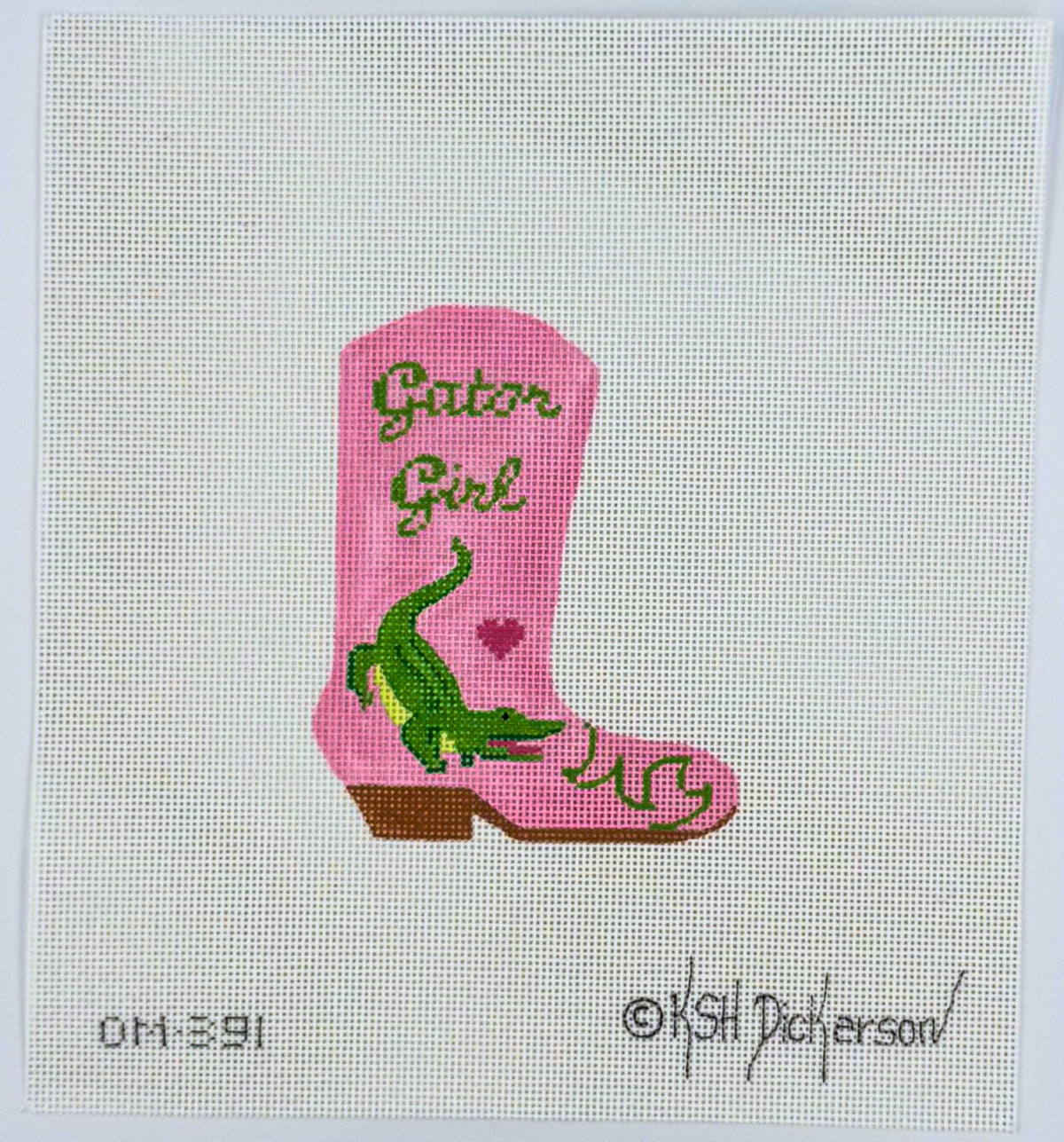 Mini Cowgirl Boot - Gator Girl
