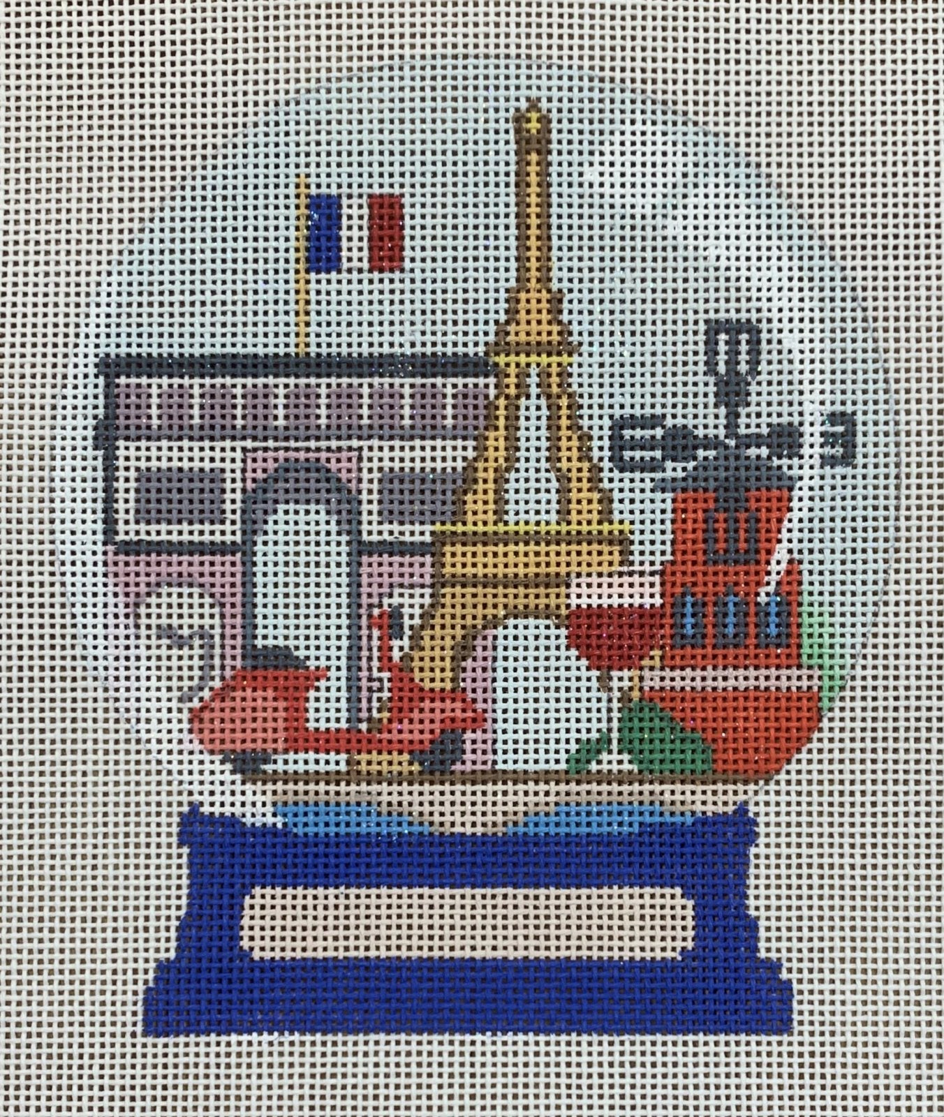 Paris Snow Globe