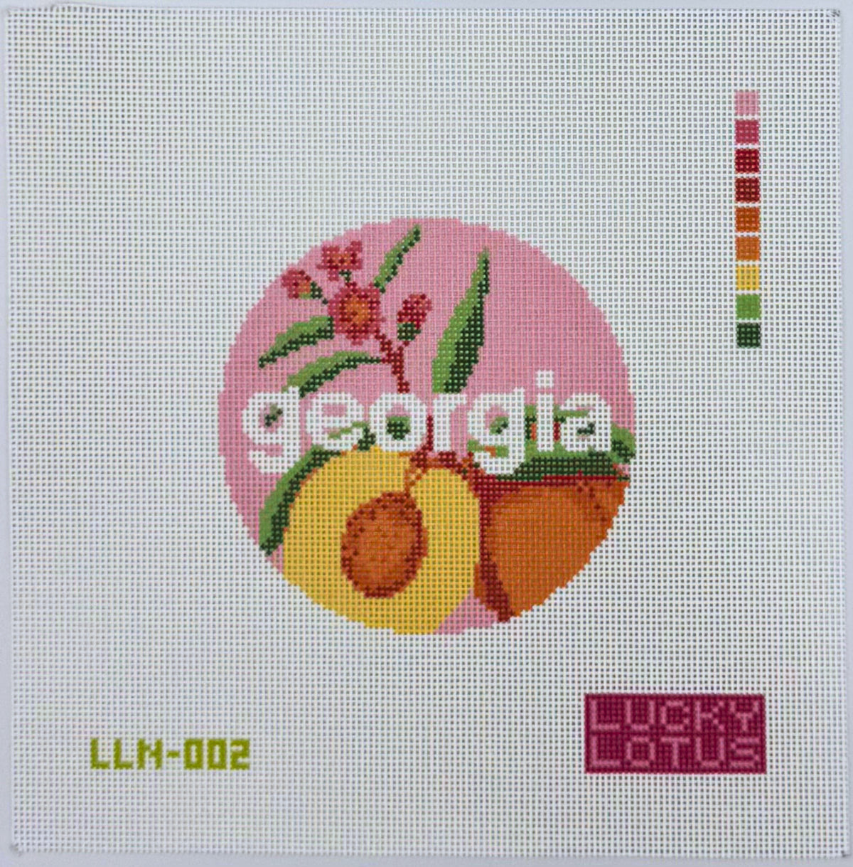 Georgia Peach Round