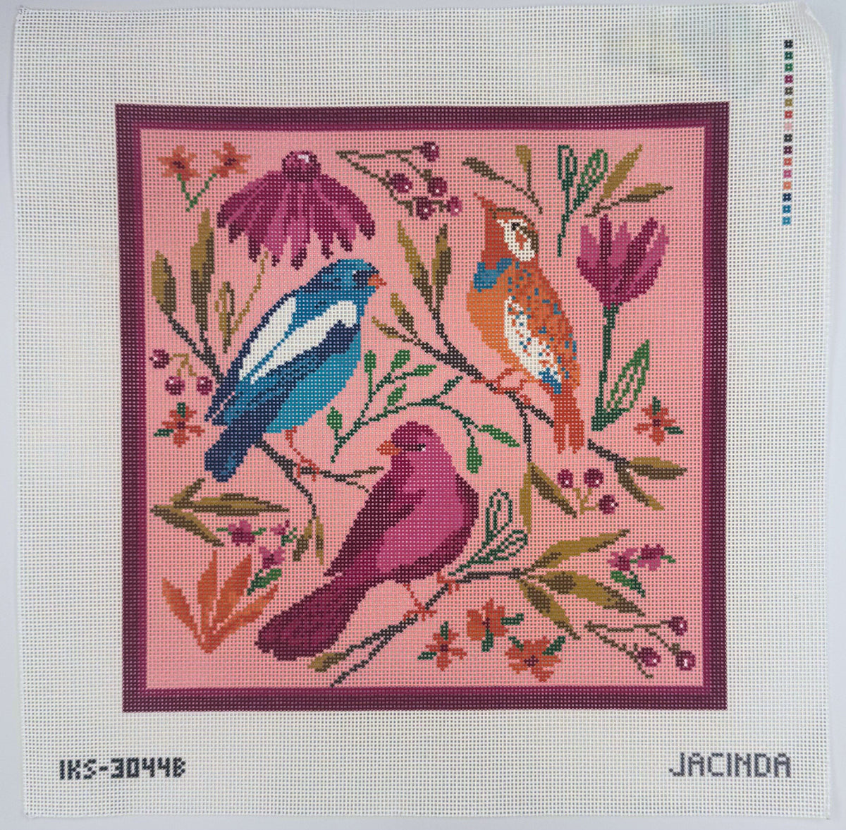 Springtime Birds - 12" Square