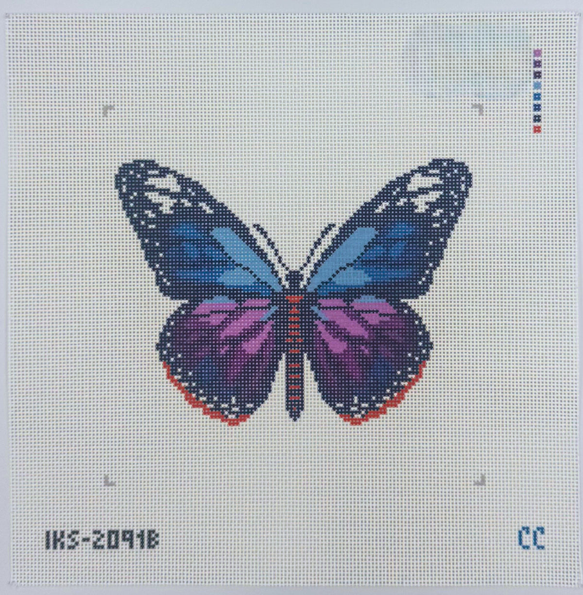 Large Monarch Butterfly - Purple