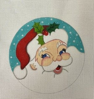 Santa Large Round