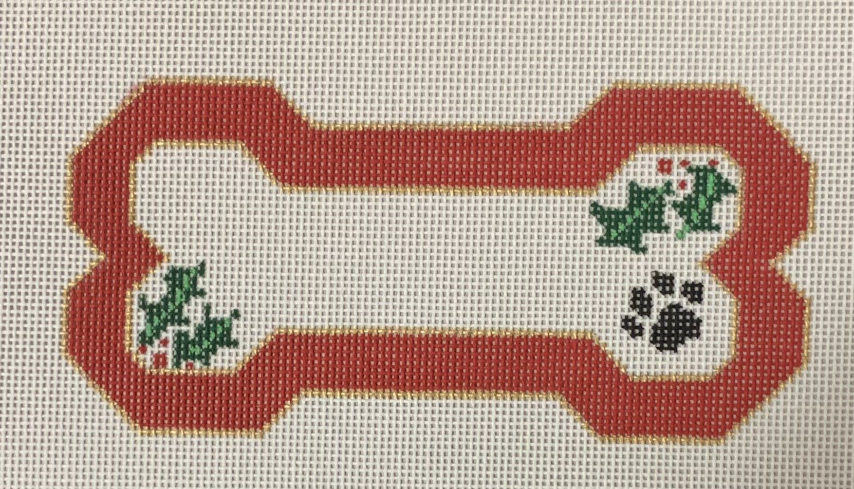 Red Bone Ornament