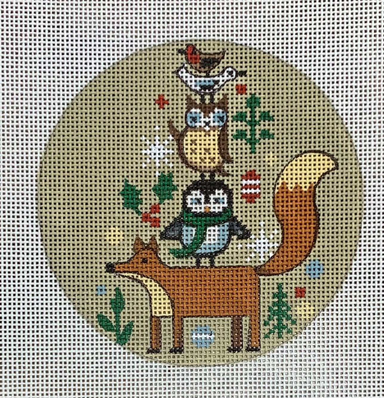 Fox &amp; Stacked Animals