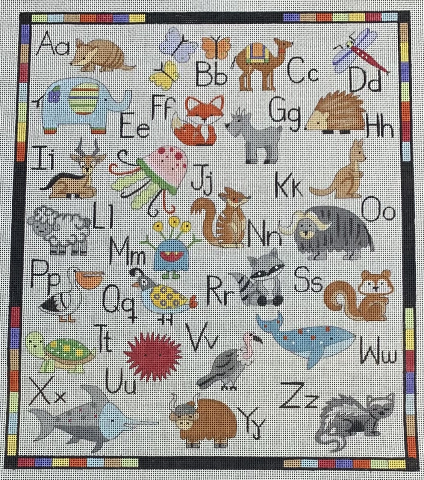 Animal Alphabet Colorful Corners