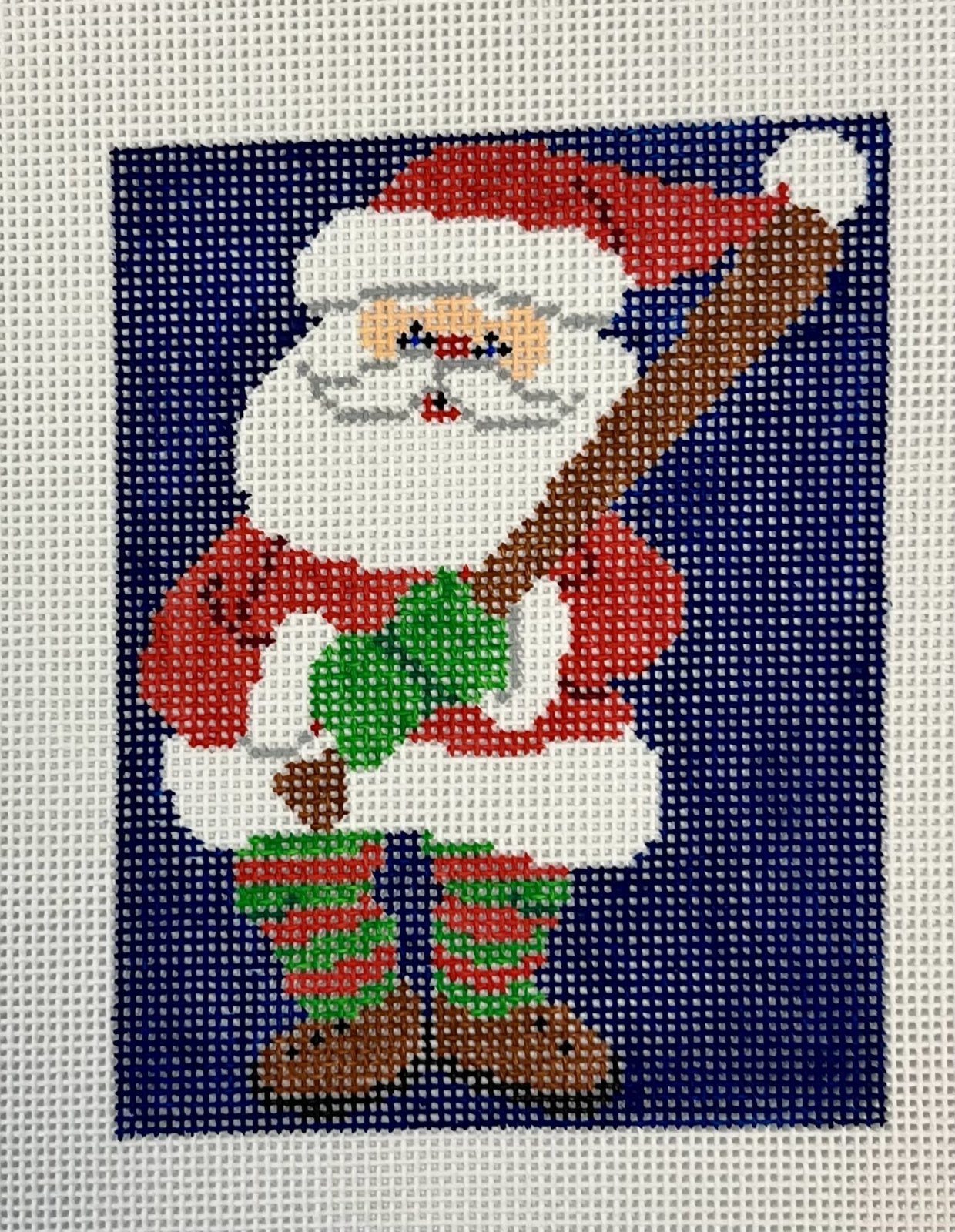 Baseball Santa