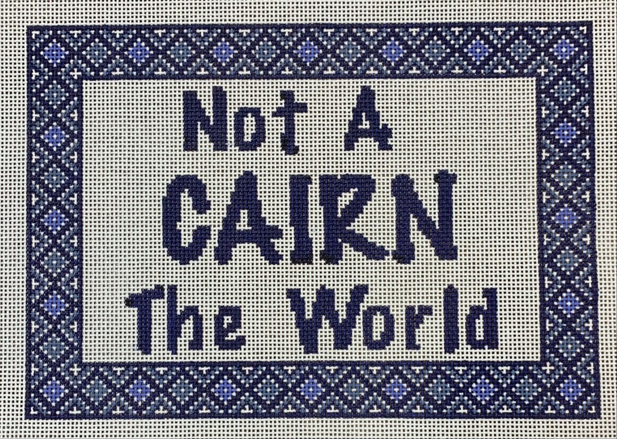 Not a Cairn the World