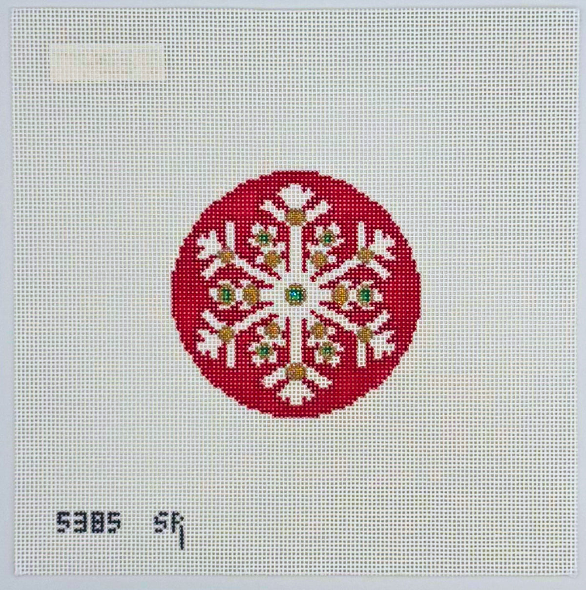 Snowflake - Ruby Jeweled