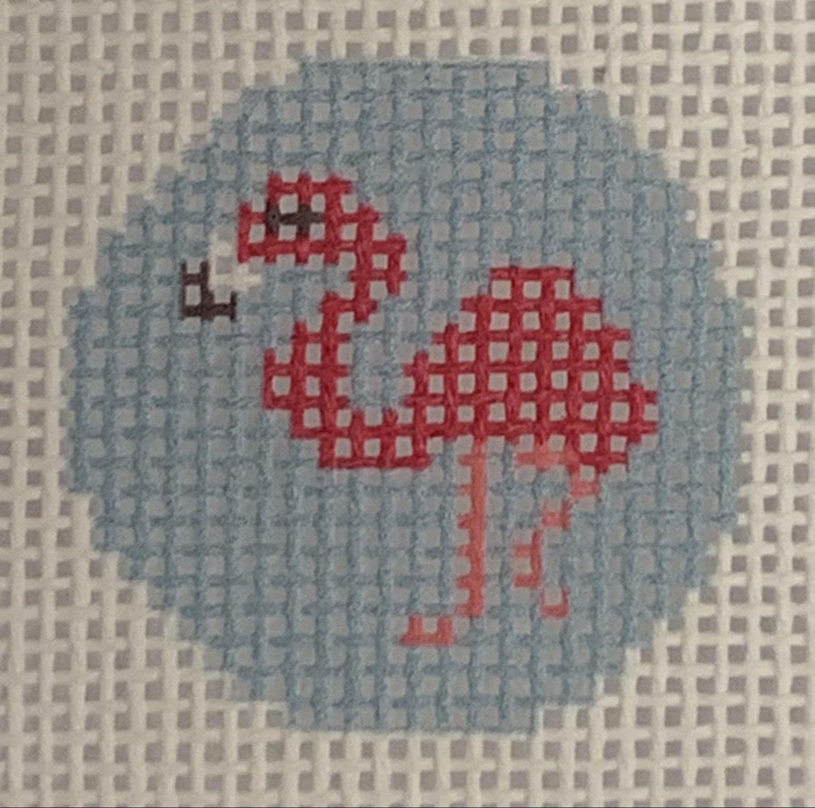 Flamingo Key Fob Insert