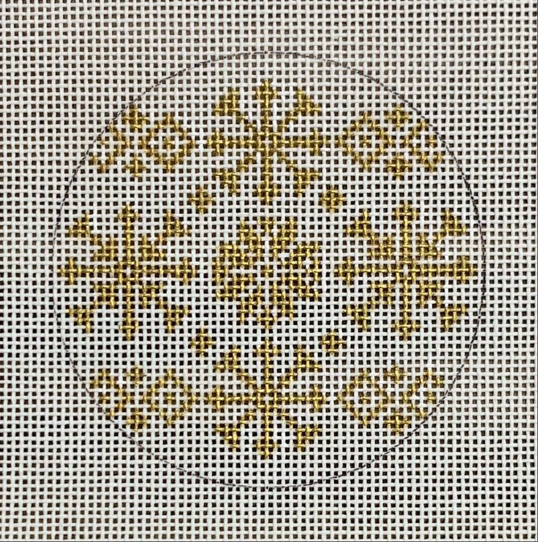 Gold Snowflakes