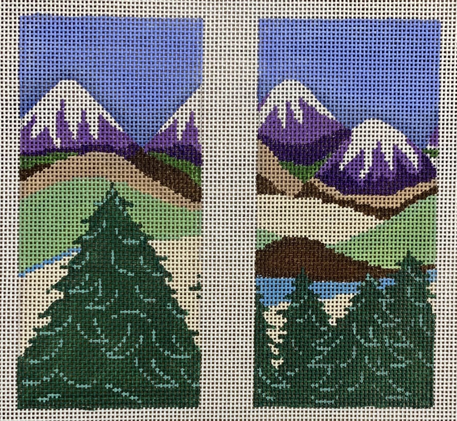 Eyeglass Case - Mountains