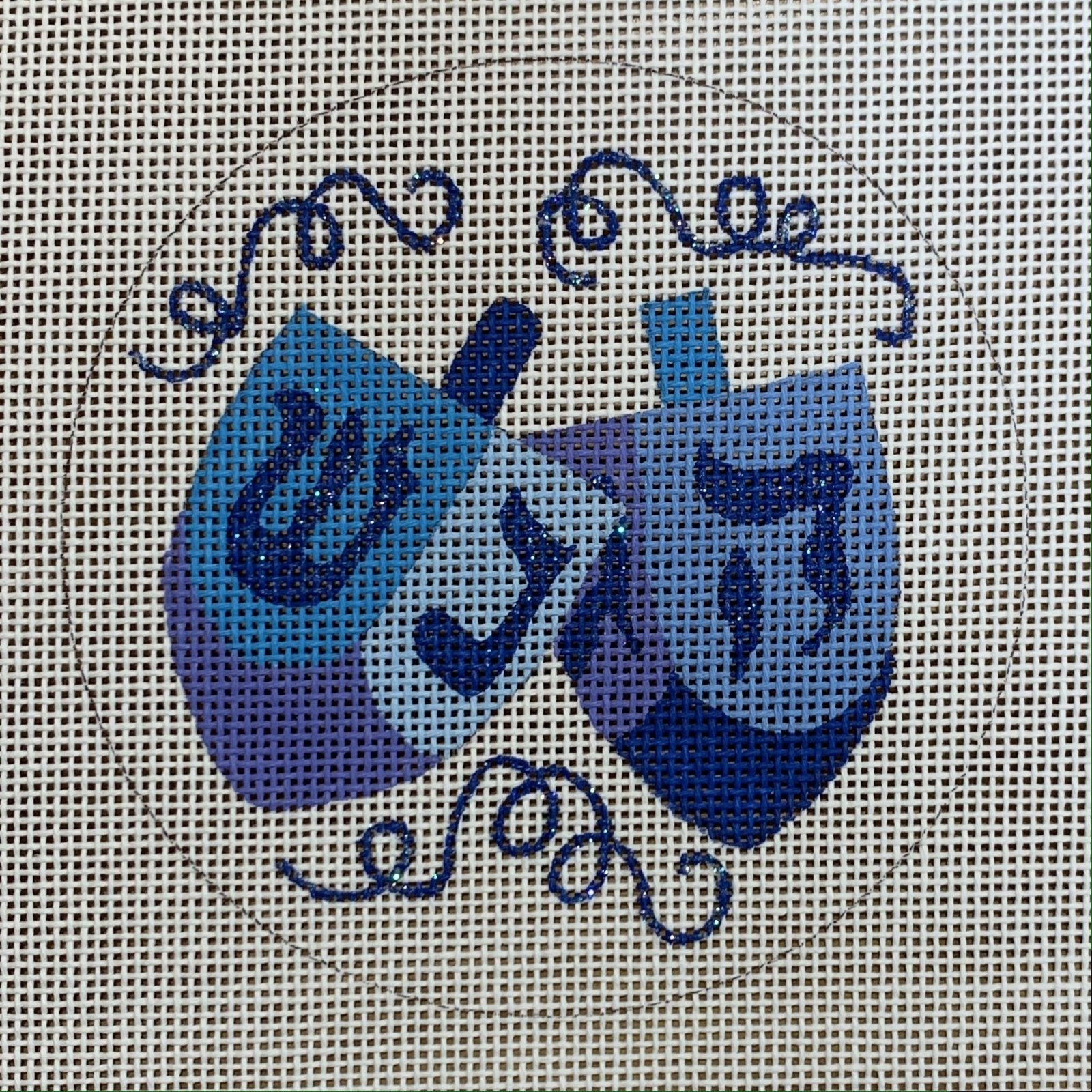 Dreidels - Mixed Blues