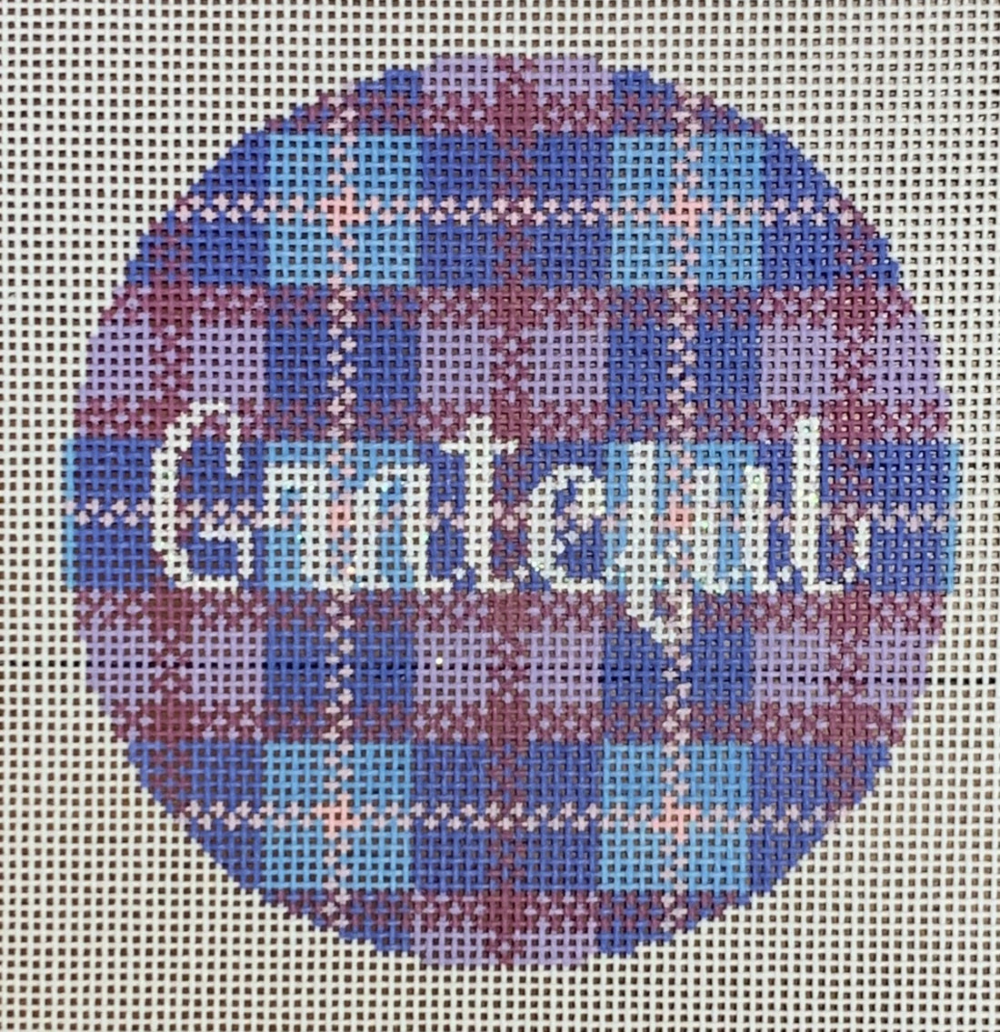 Grateful Plaid (purples)