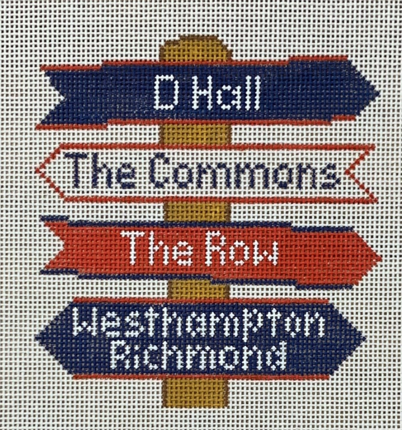 Richmond College Icon Destination Sign