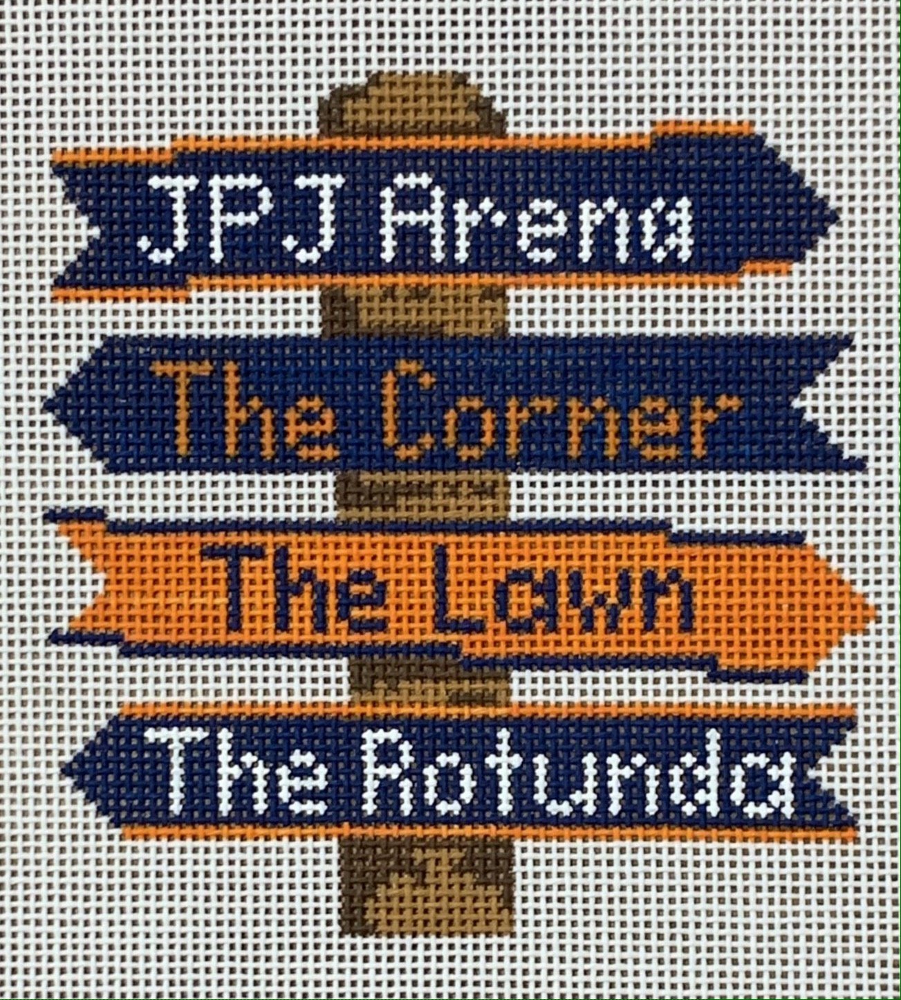 Virginia College Icon Destination Sign