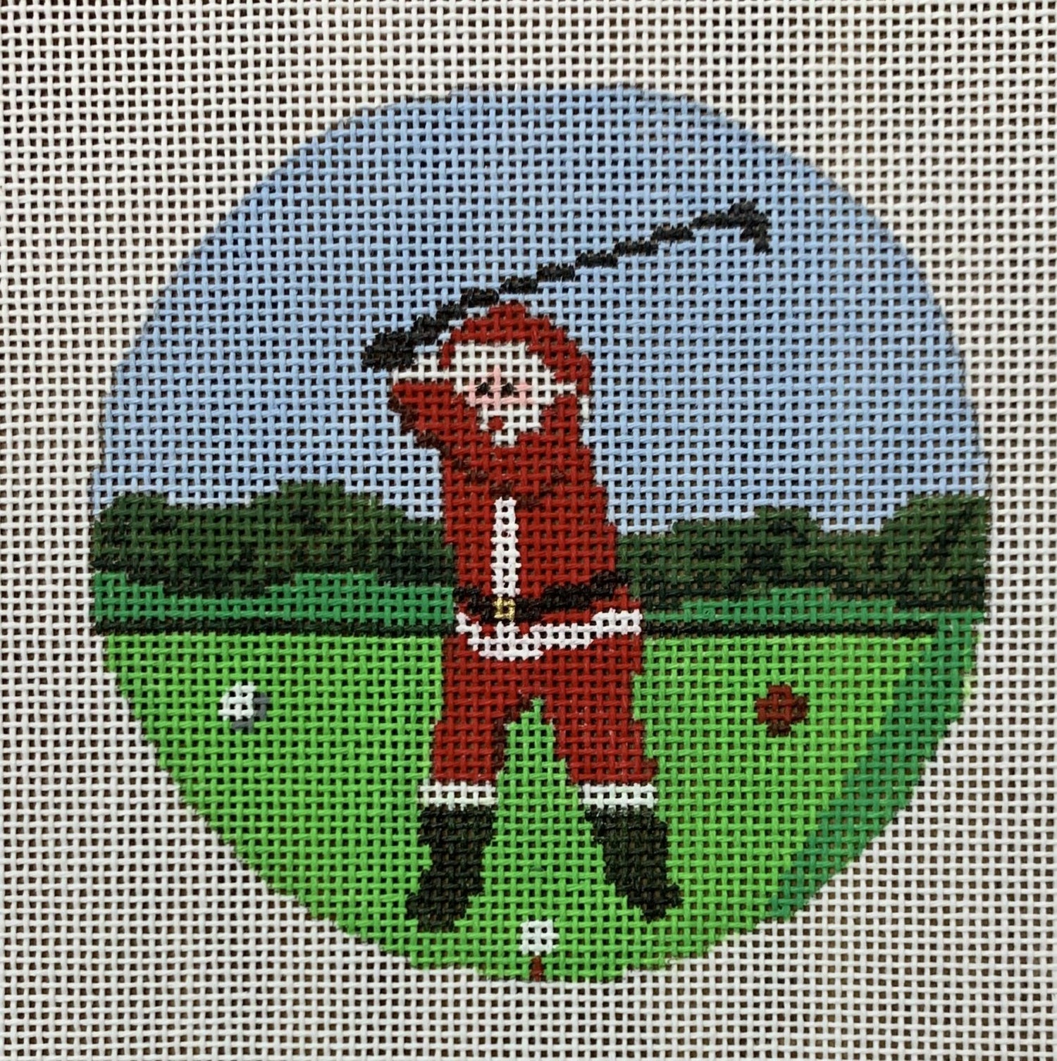 Sporty Santa - Golf