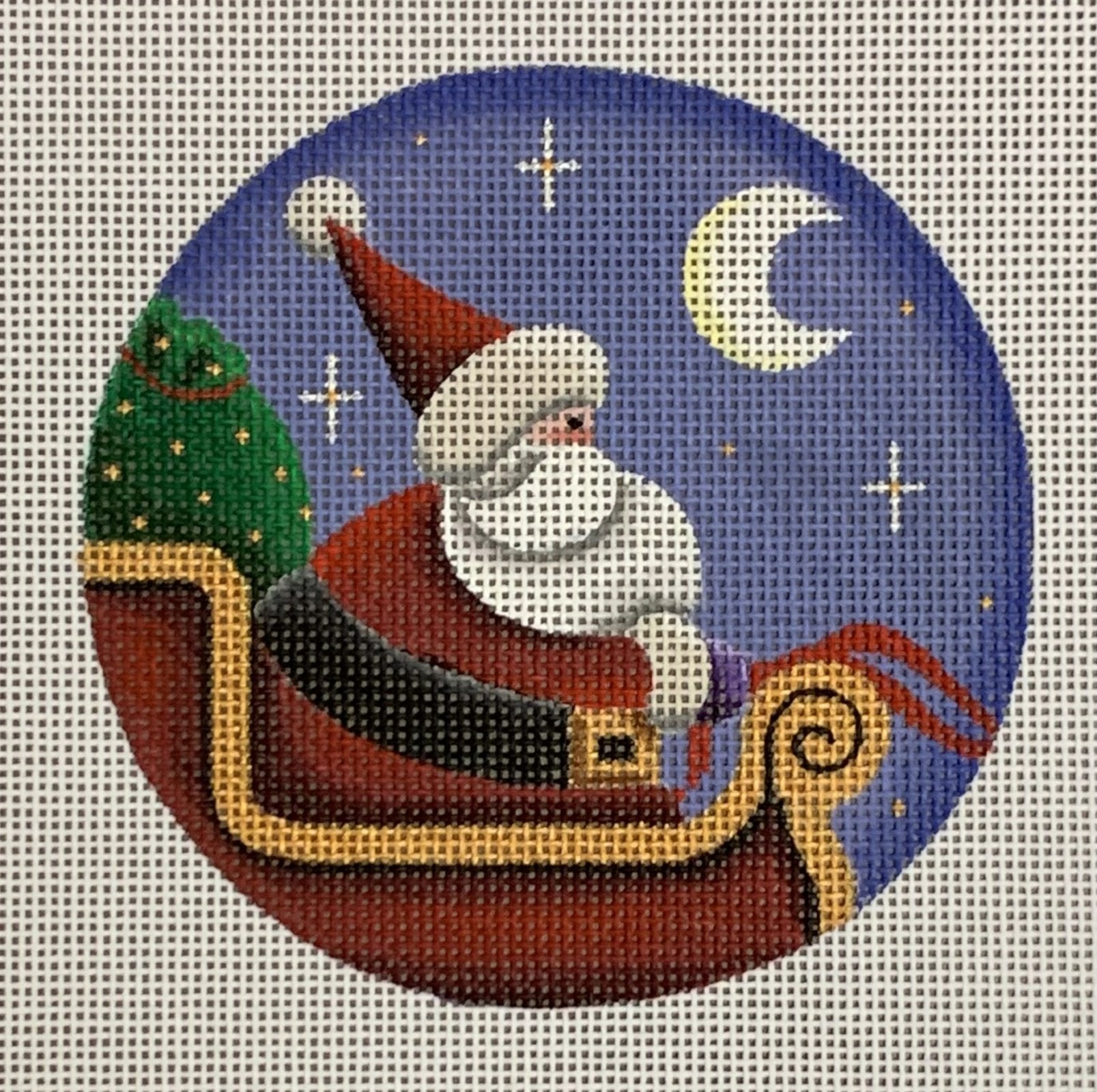 Santa and Sleigh