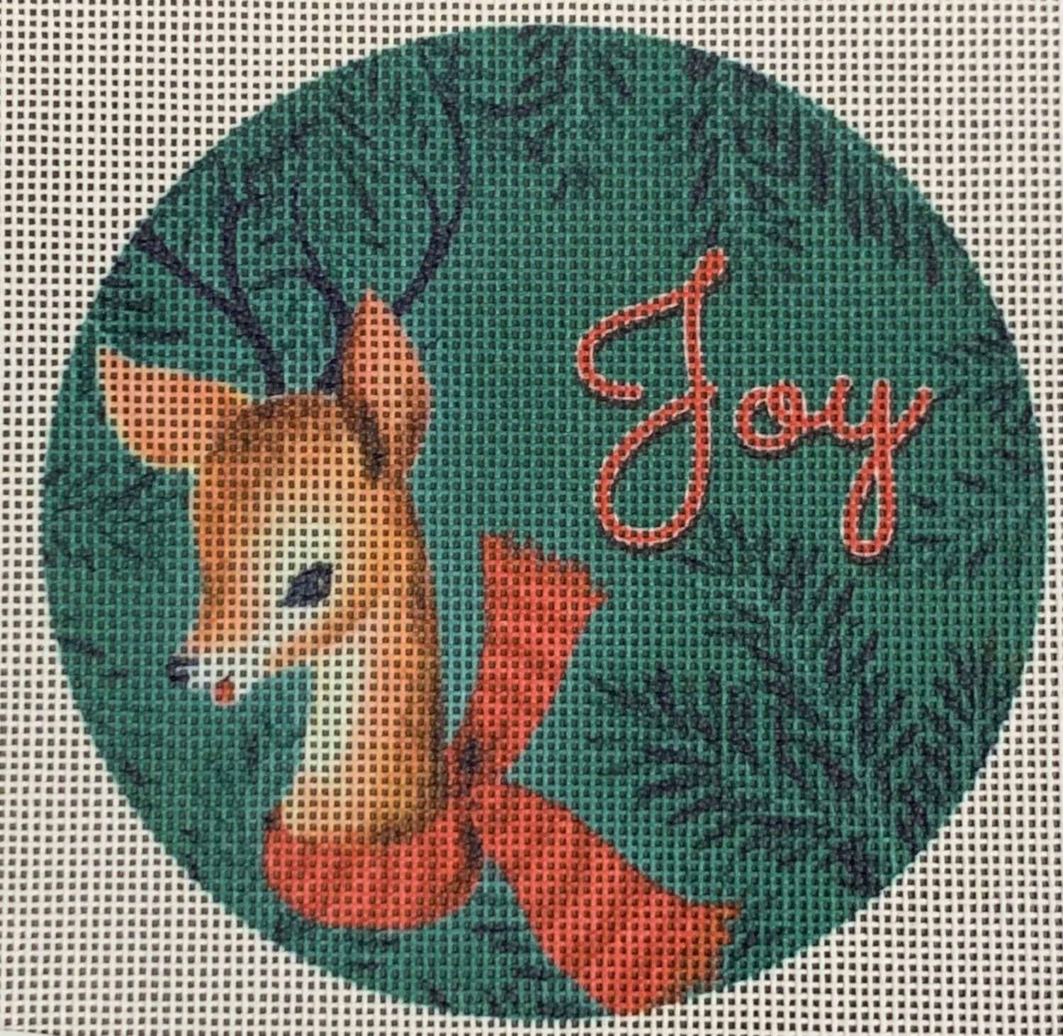Joy Deer Ornament