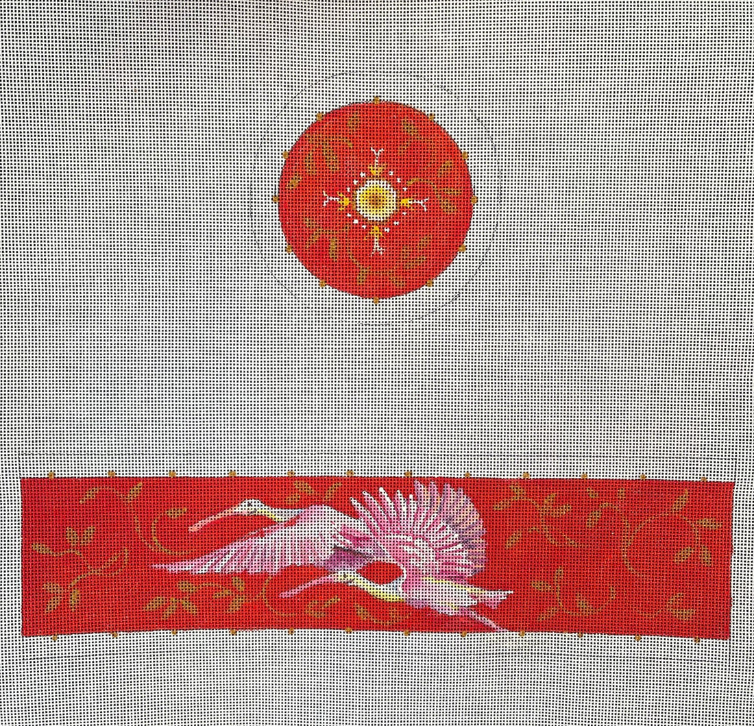 Hinged Box - Flying Spoonbills