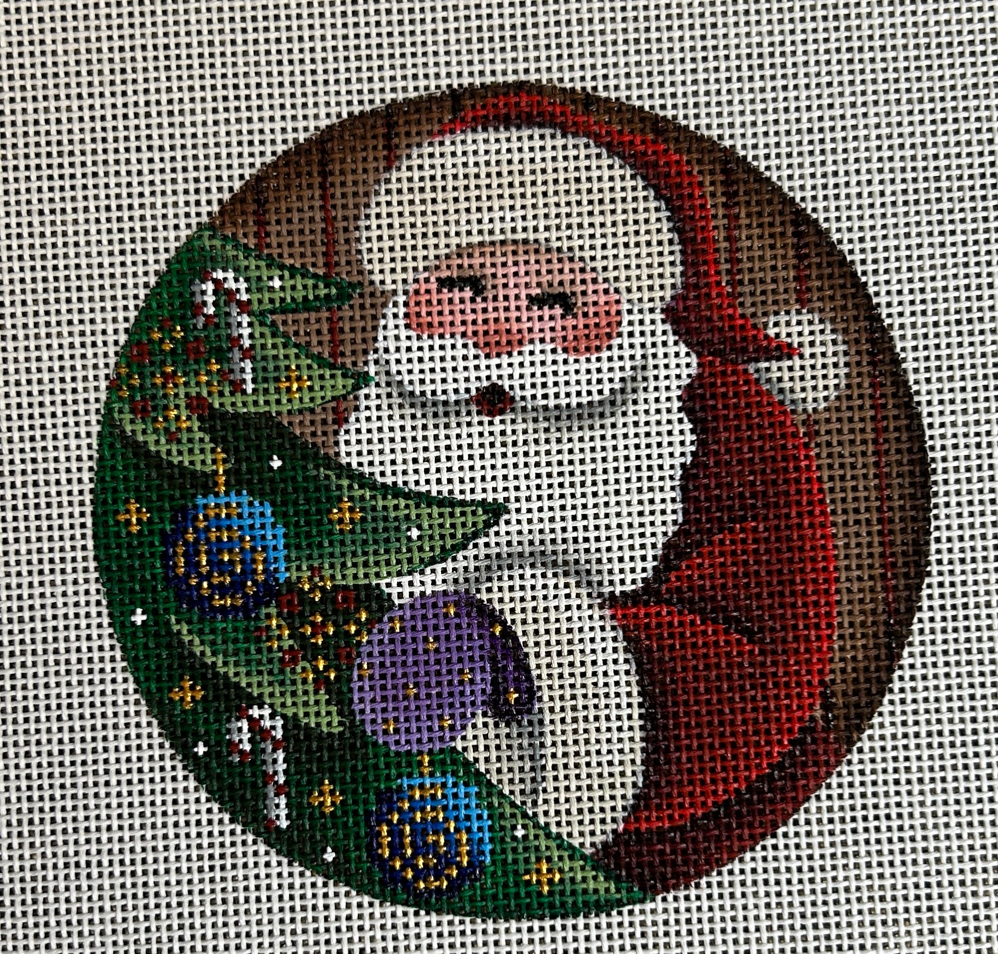 Ornament - Santa with Tree