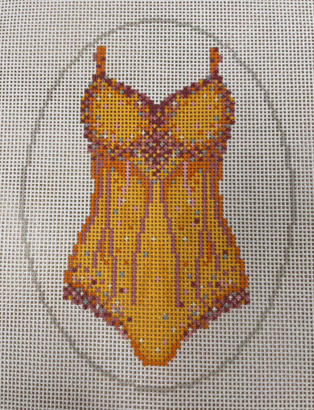 Orange Lover Sparkle Leotard