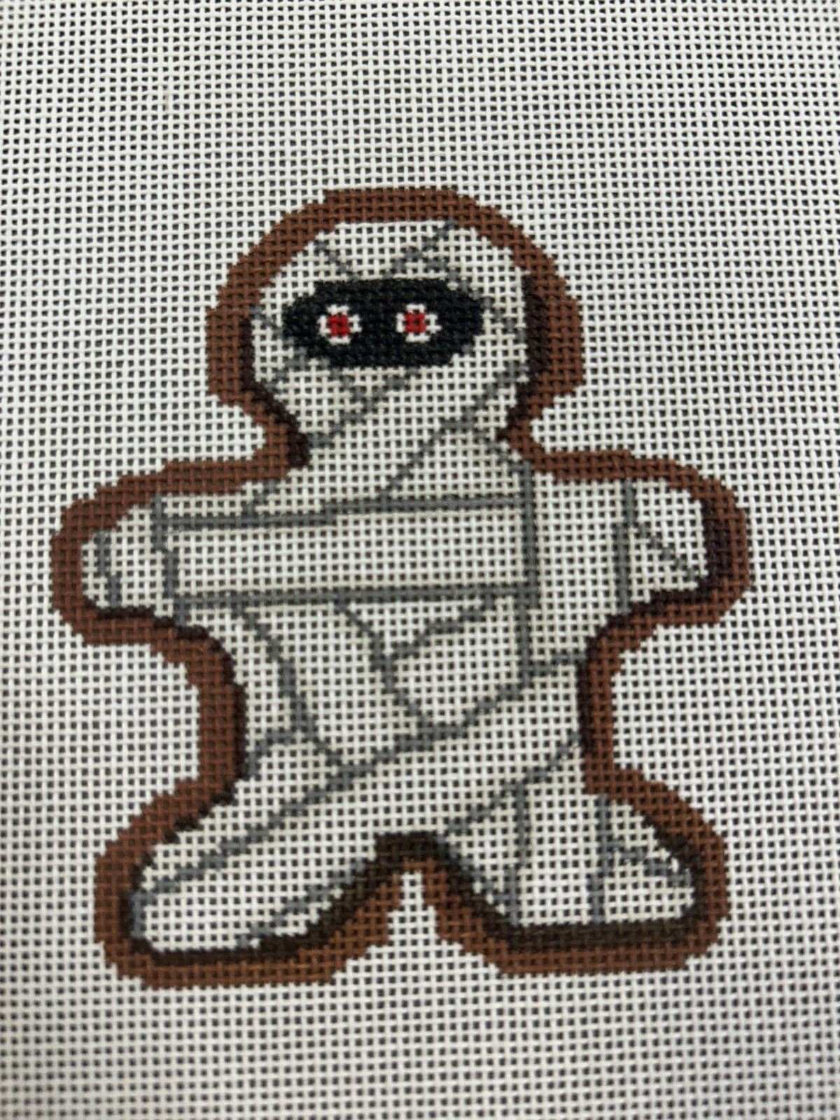 Mummy Gingerbread Cookie