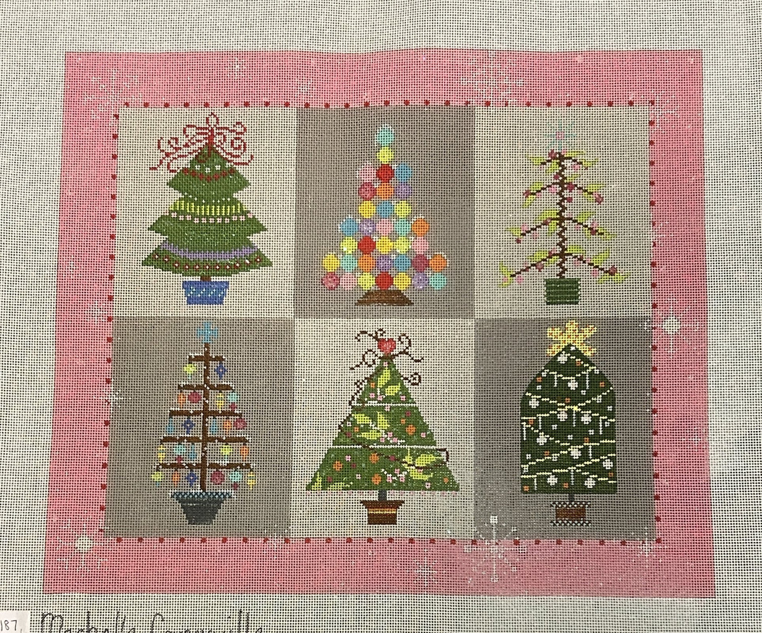 Graphic Christmas Trees