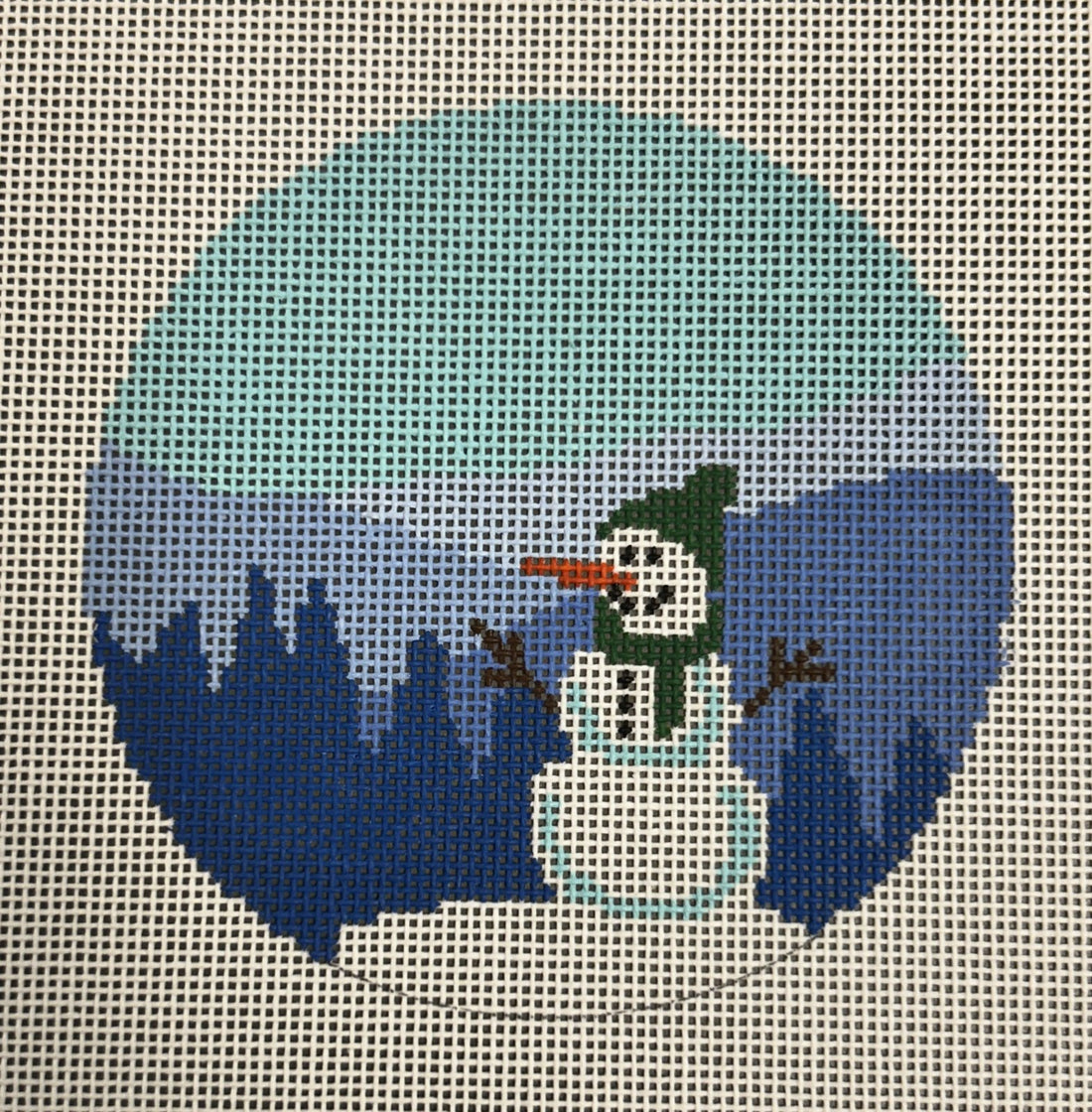 Smoky Mountain Snowman