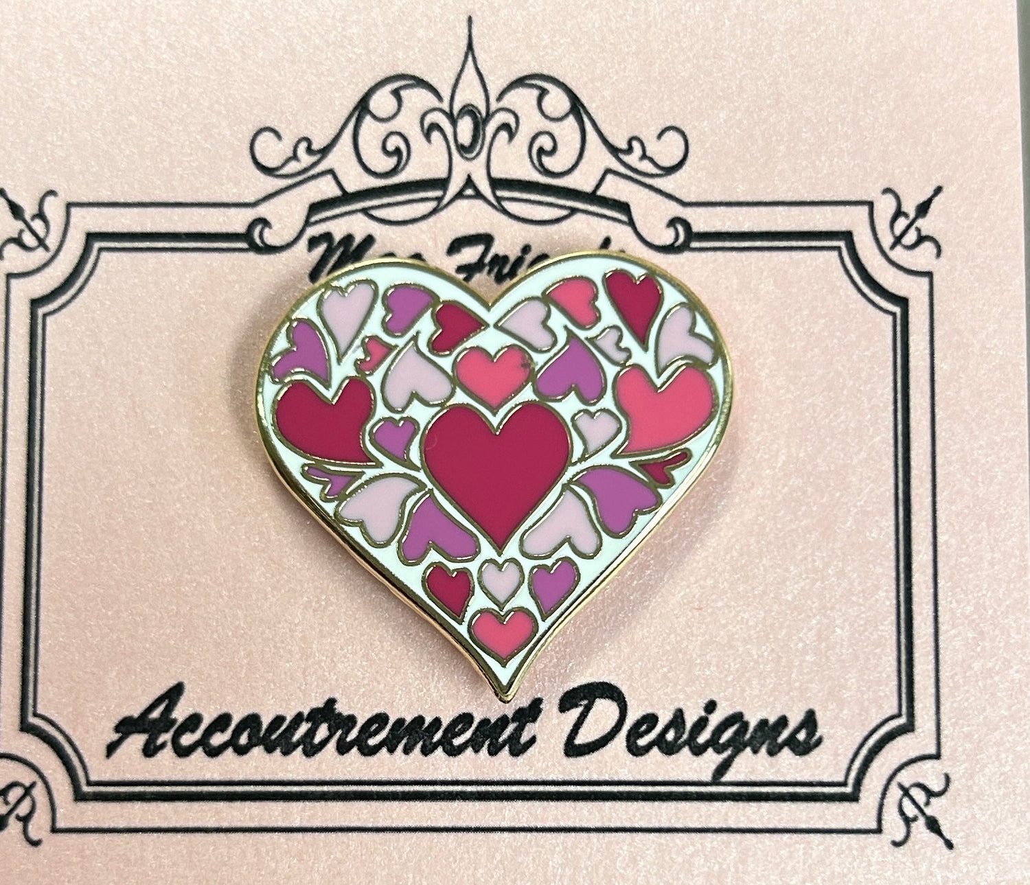 Needle Minder - Hearts Pink