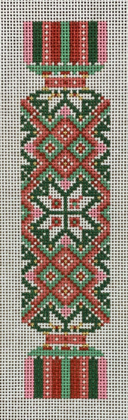 Pink Snowflake Cracker