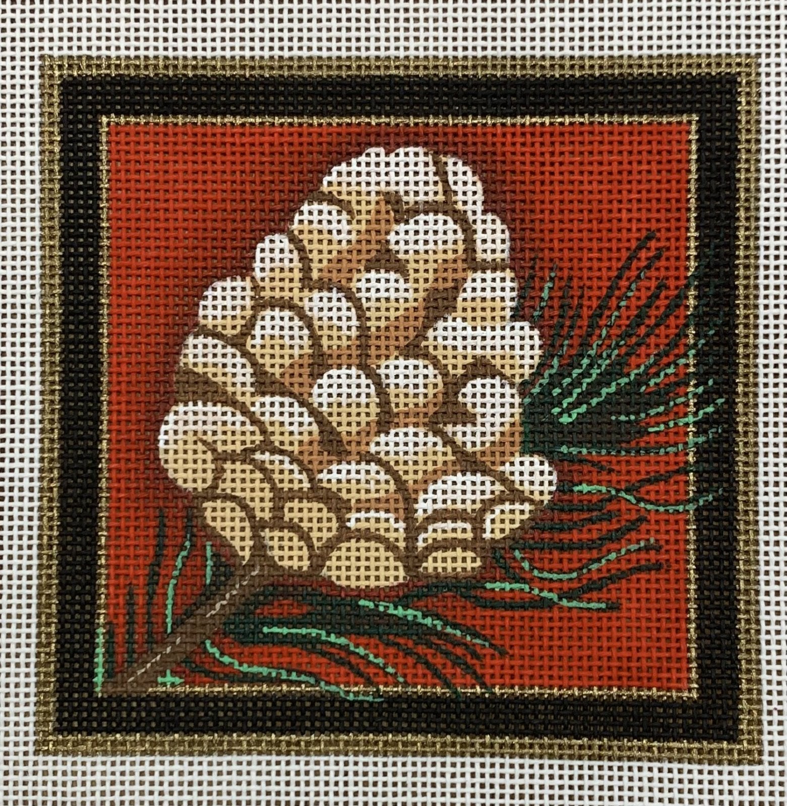 Christmas Coaster Pine Cone