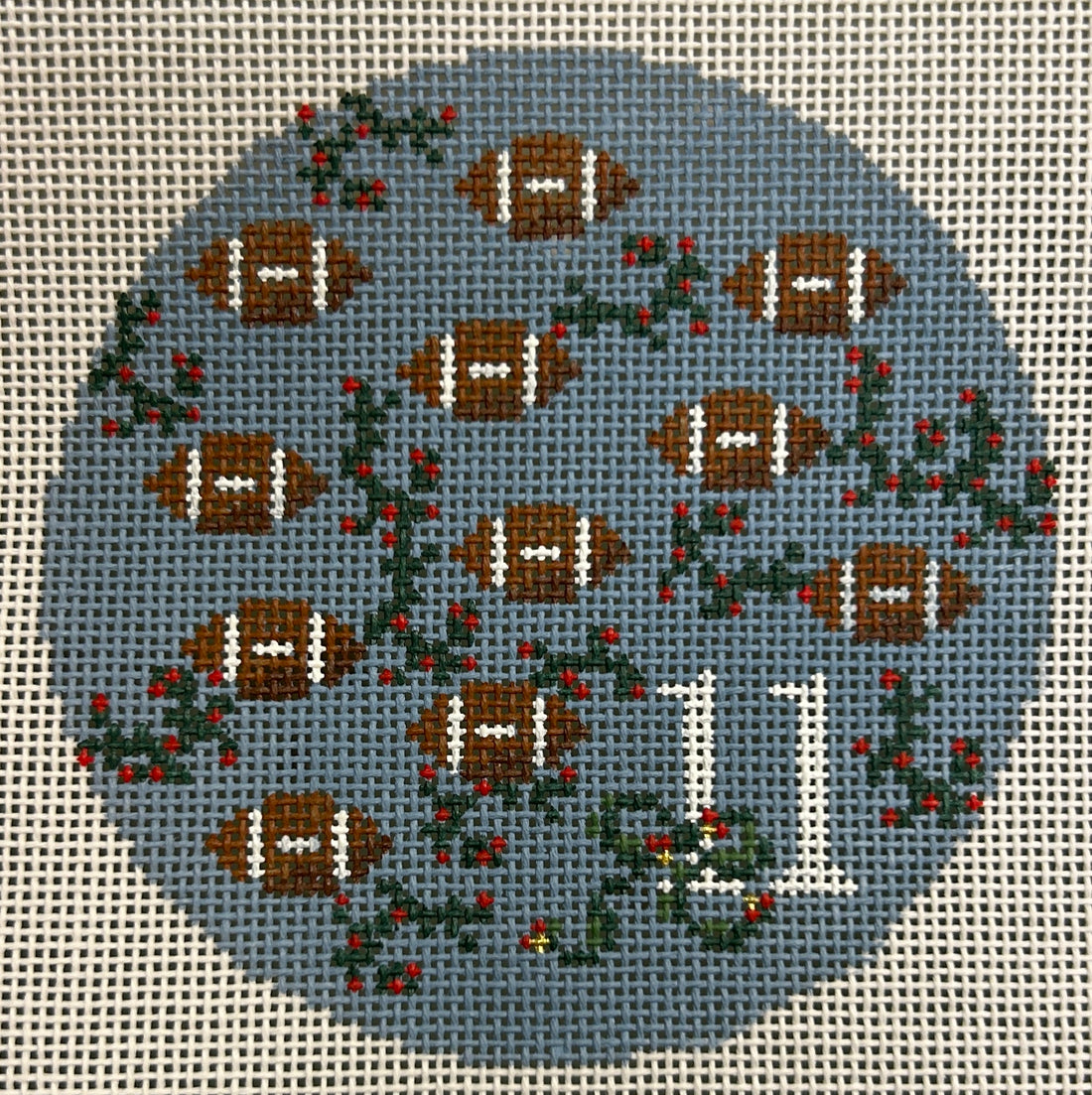 12 Days of Southern Christmas - 11 Footballs Flying