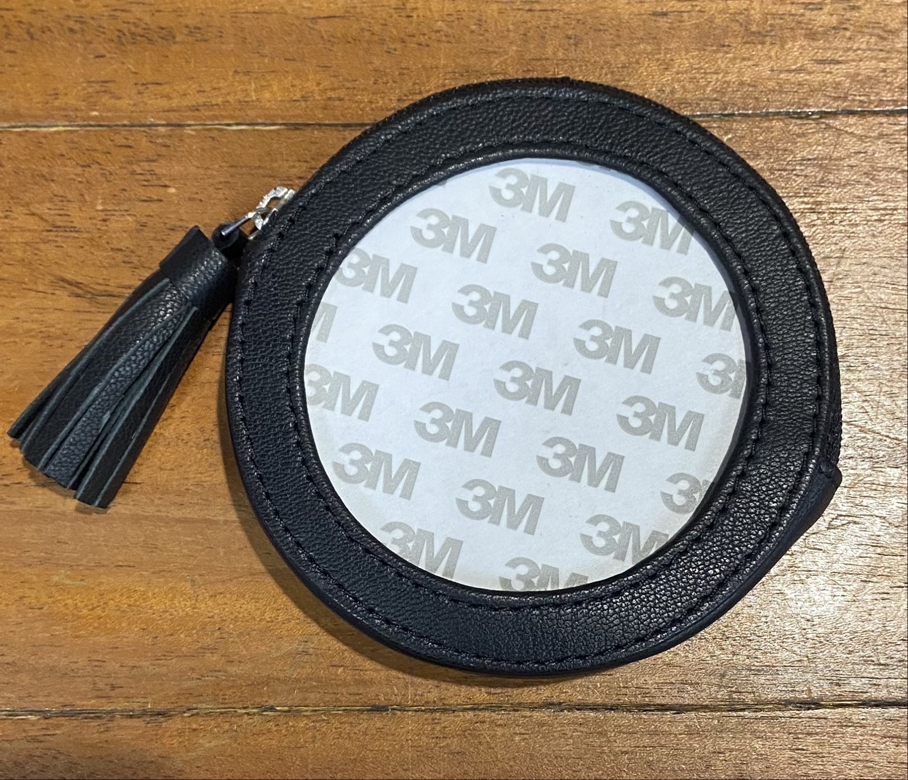 Coin Purse - Black Leather