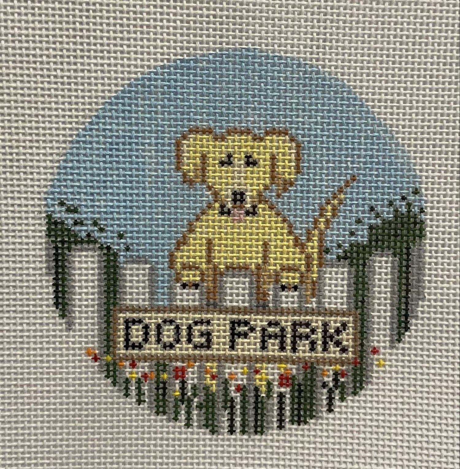 Dog Park - Yellow Lab