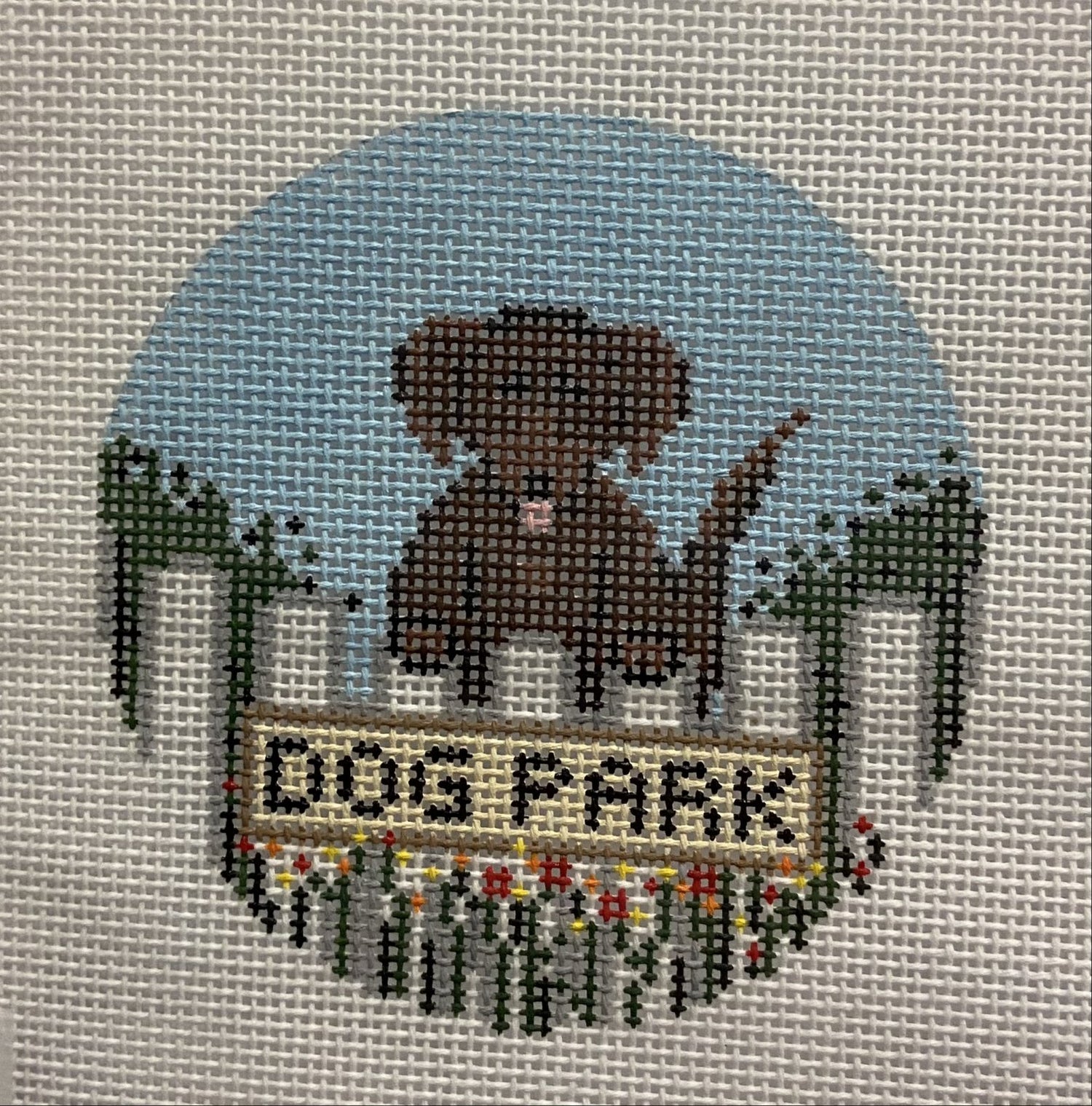 Dog Park - Chocolate Lab