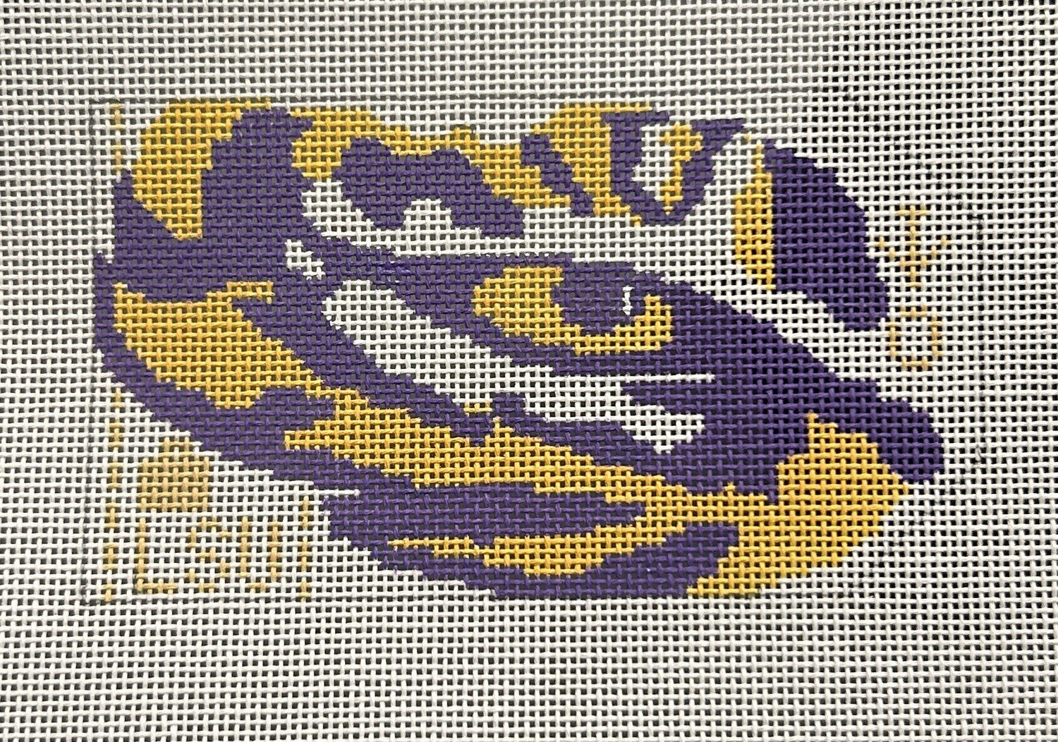 Retro Luggage Tag - LSU