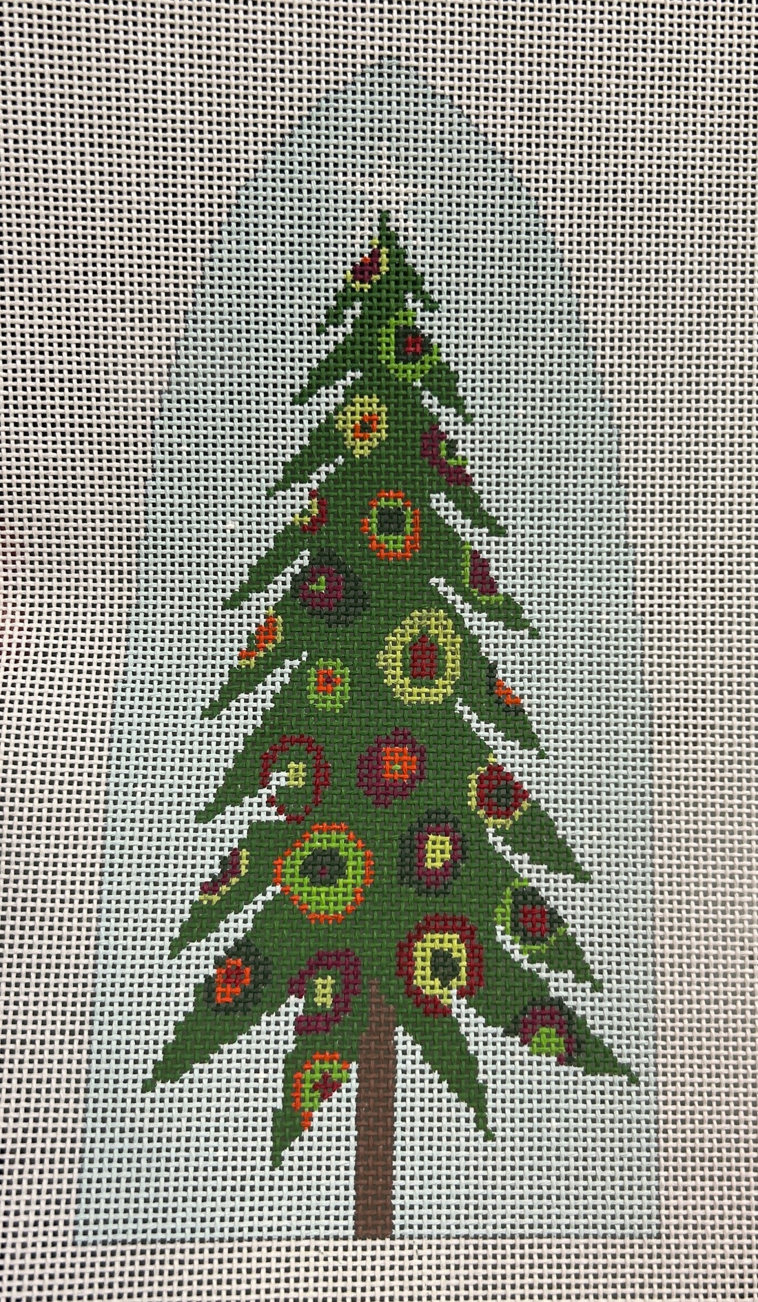 Christmas Tree with Circles